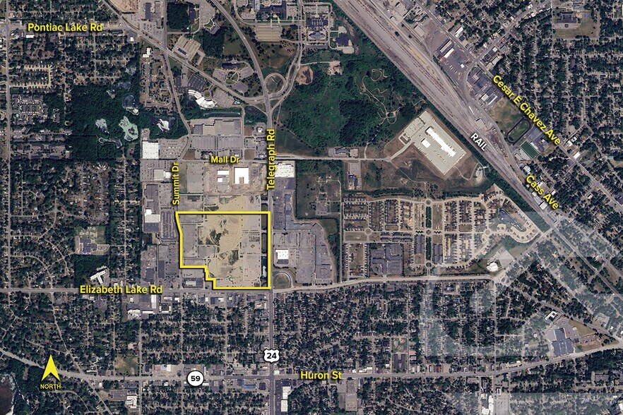 Primary Photo Of 327 N Telegraph Rd, Waterford Land For Sale