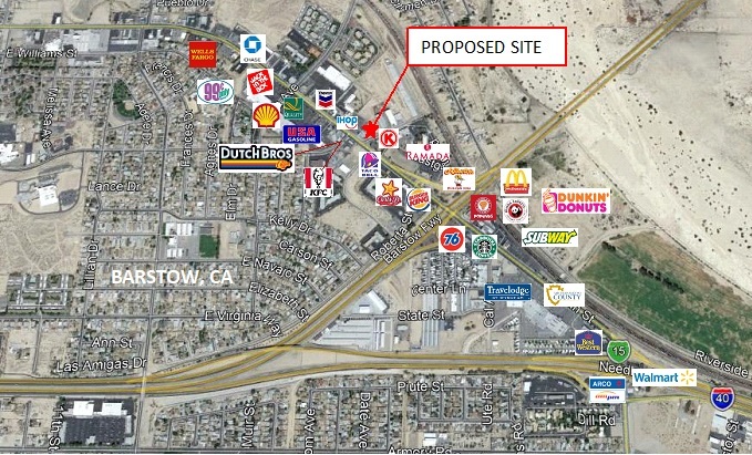 Primary Photo Of 1451 E Main St, Barstow Land For Sale