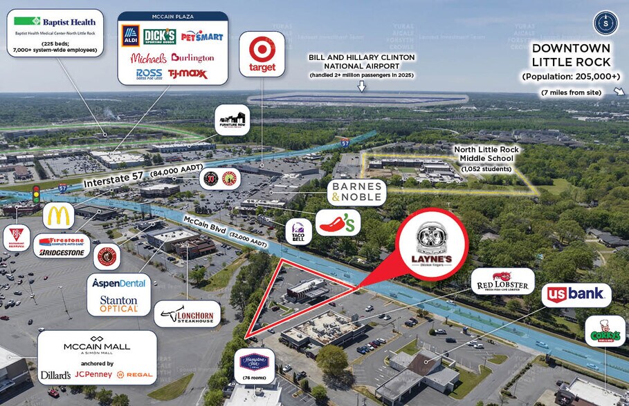 More Photos Of 3711 Mccain Blvd, North Little Rock Restaurant For Sale