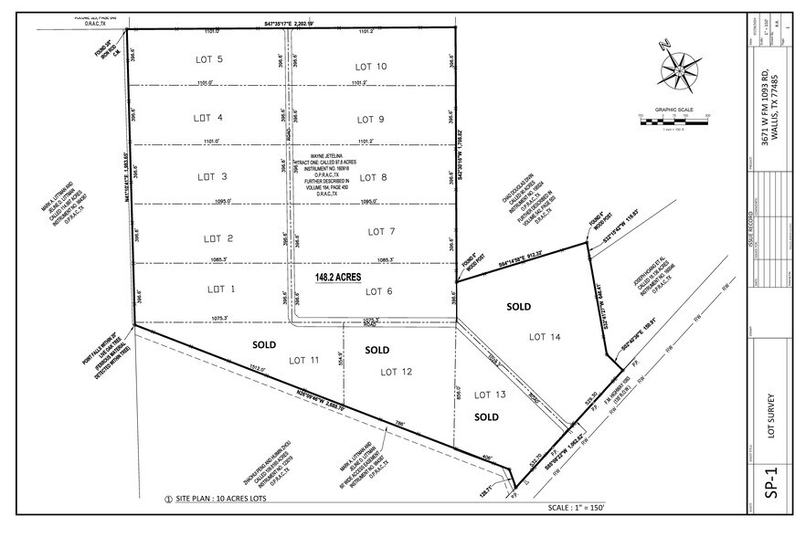 More Photos Of 3671 W Fm 1093 Rd, Wallis Land For Sale