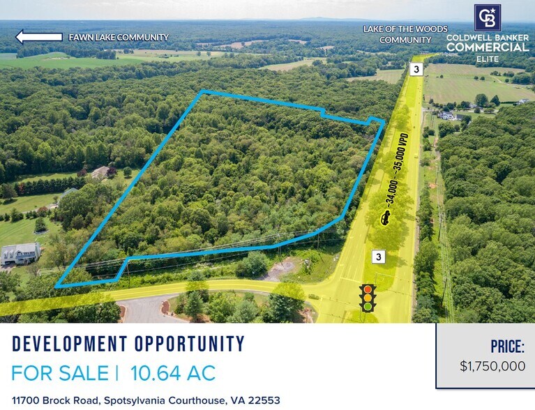 Primary Photo Of 11700 Brock Rd, Spotsylvania Land For Sale
