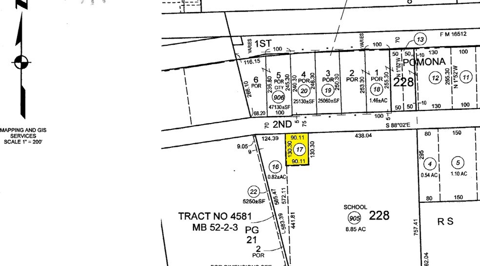 More Photos Of 1580 W 2nd St, Pomona Land For Lease