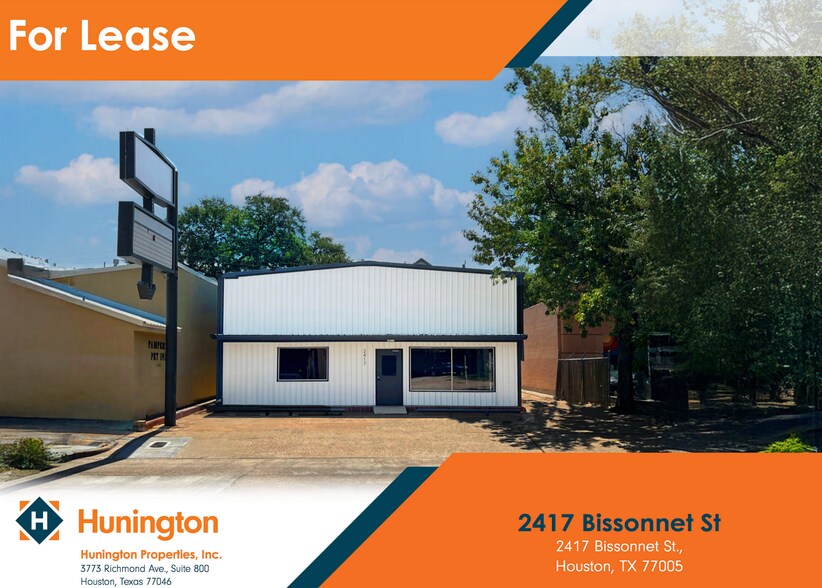 Primary Photo Of 2417 Bissonnet St, Houston Showroom For Lease
