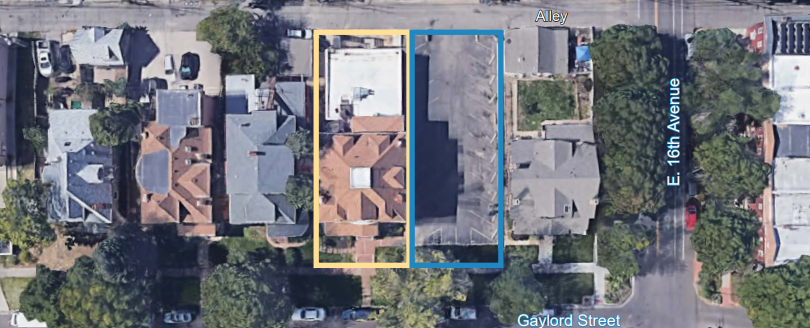 Primary Photo Of 1563 Gaylord St, Denver Parking Lot For Sale