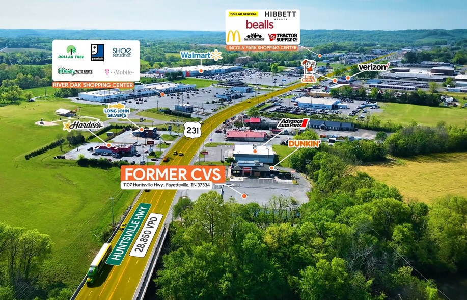 Primary Photo Of 1107 Huntsville Hwy, Fayetteville General Retail For Lease