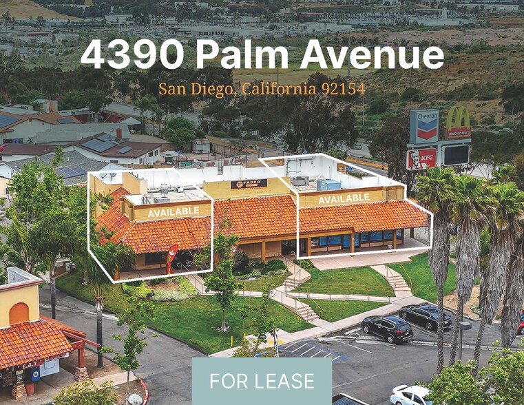 Primary Photo Of 4390 Palm Ave, San Diego Storefront Retail Office For Lease