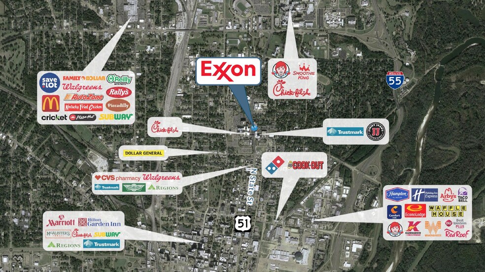 More Photos Of 1302 N State St, Jackson Convenience Store For Sale