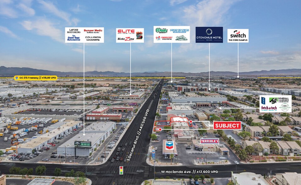 More Photos Of 5355 S Decatur Blvd, Las Vegas General Retail For Sale