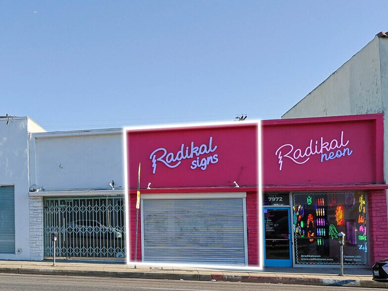 Primary Photo Of 7970-7972 Melrose Ave, Los Angeles Storefront For Lease