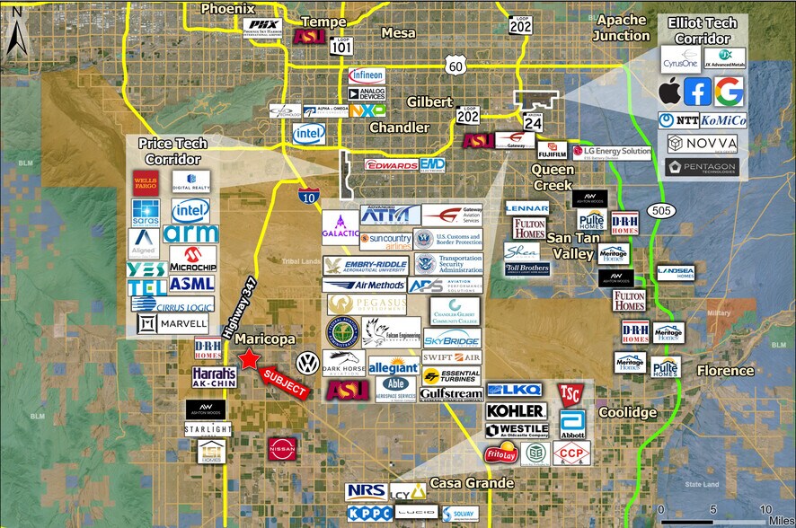 More Photos Of Porter Rd, Maricopa Land For Sale