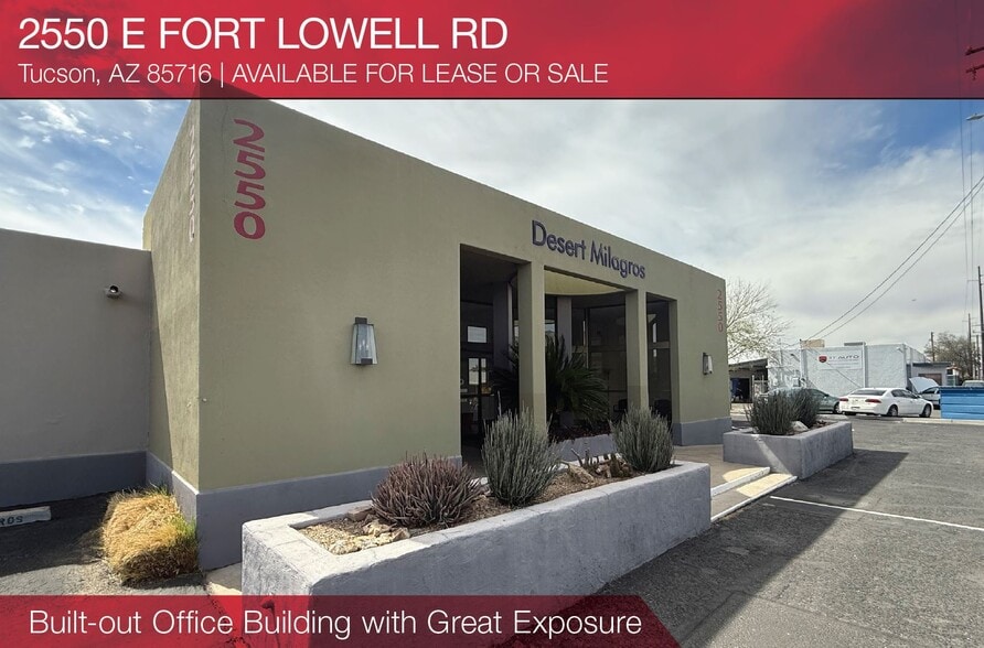 Primary Photo Of 2550 E Fort Lowell Rd, Tucson Medical For Sale