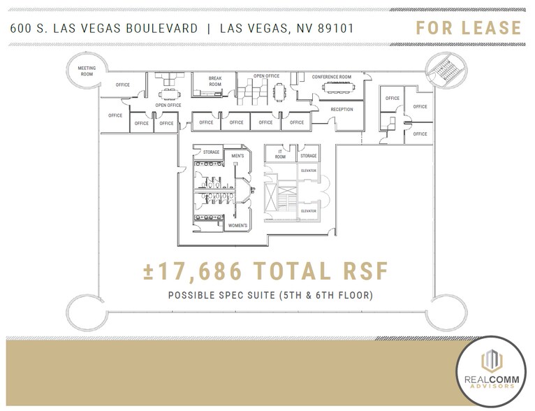 More Photos Of 600 S Las Vegas Blvd, Las Vegas Loft Creative Space For Lease