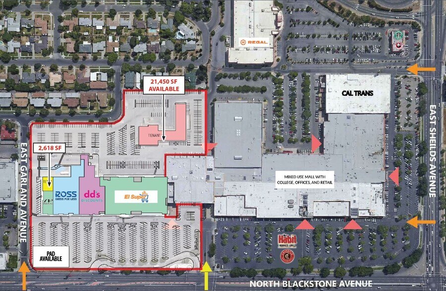 More Photos Of 3636 N Blackstone Ave, Fresno Unknown For Lease