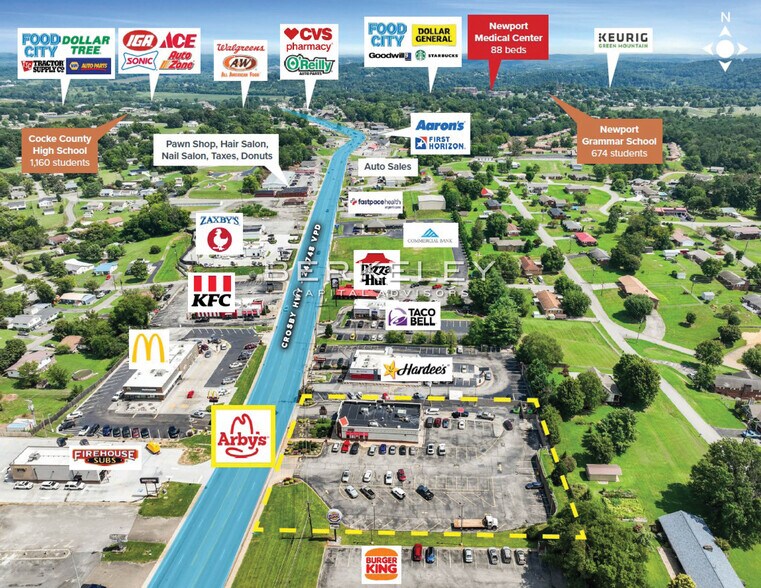 More Photos Of 822 Cosby Hwy, Newport Fast Food For Sale
