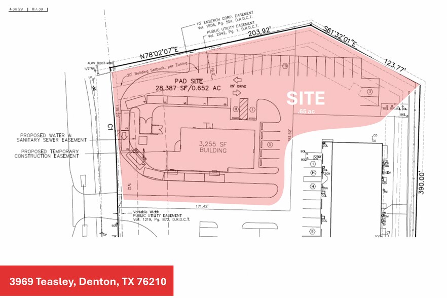 More Photos Of 3969 Teasley Ln, Denton Land For Lease
