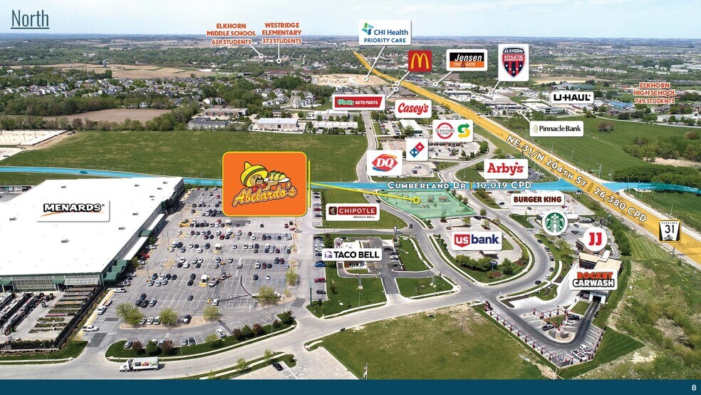 More Photos Of 811 N 205th St, Elkhorn Fast Food For Sale