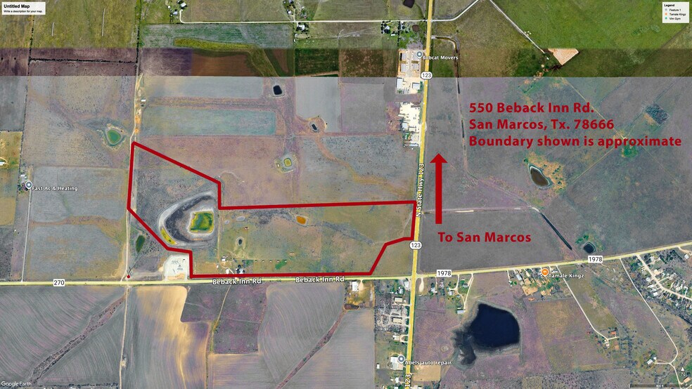 Primary Photo Of 550 Beback Inn Rd, San Marcos Land For Sale