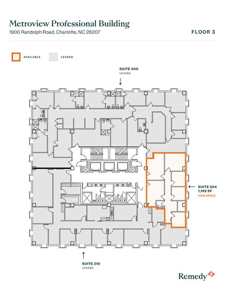 More Photos Of 1900 Randolph Rd, Charlotte Medical For Lease