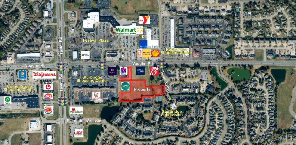 More Photos Of 4.86 Acres Vaughn Road, Montgomery Land For Sale