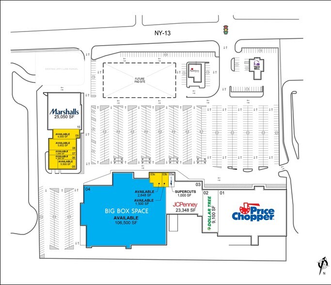 More Photos Of 848-854 State Route 13, Cortland General Retail For Sale