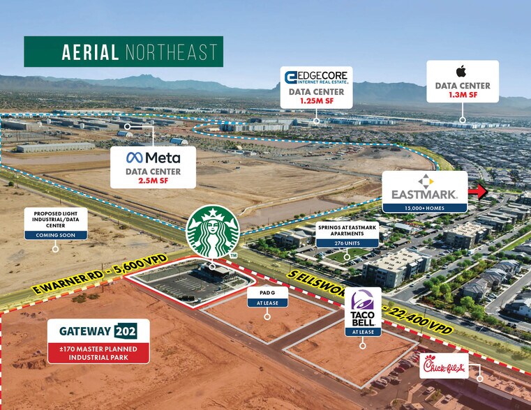 More Photos Of 4418 S Ellsworth Rd, Mesa Fast Food For Sale