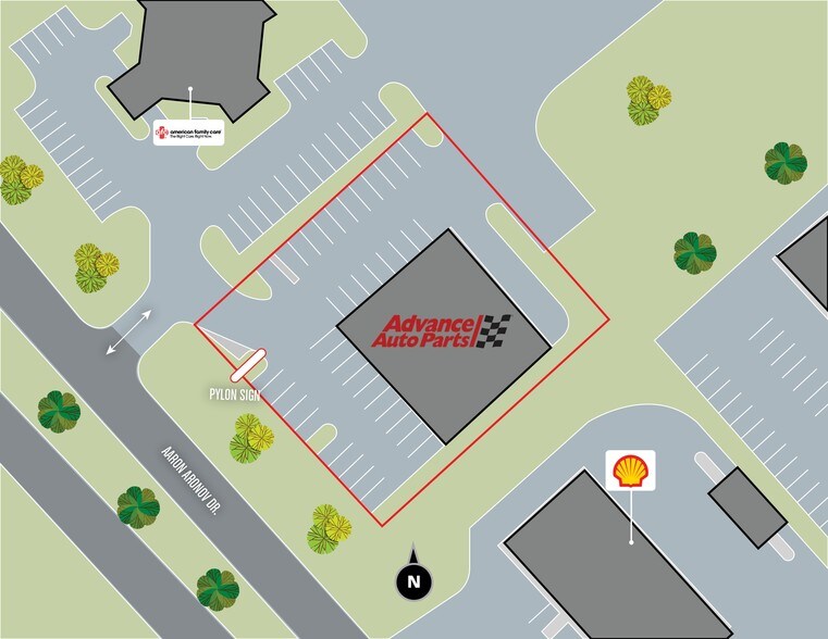 More Photos Of 6556 Aaron Aronov Blvd, Fairfield General Retail For Sale