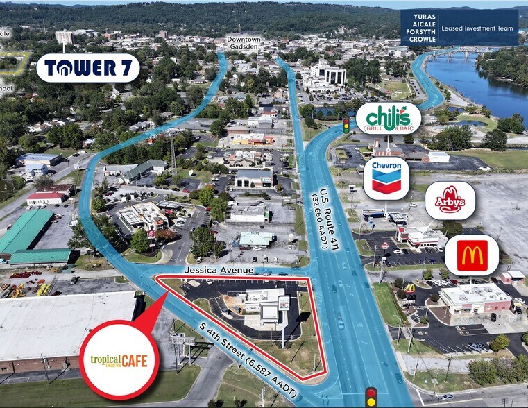 More Photos Of 931 Rainbow Dr, Gadsden Fast Food For Sale