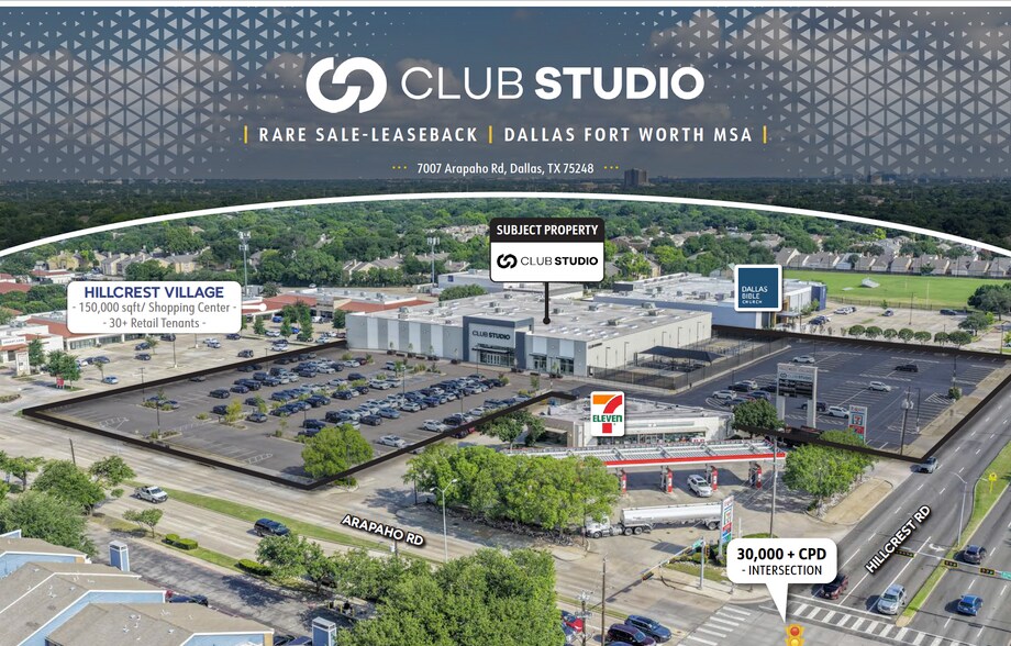 Primary Photo Of 7007 Arapaho Rd, Dallas Health Club For Sale