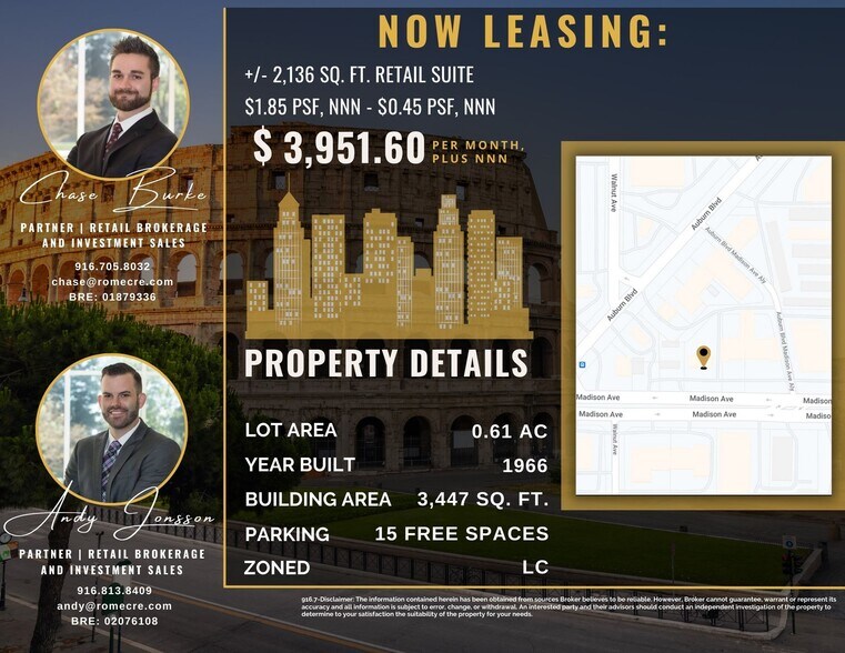 More Photos Of 5133 Madison Ave, Sacramento Freestanding For Lease