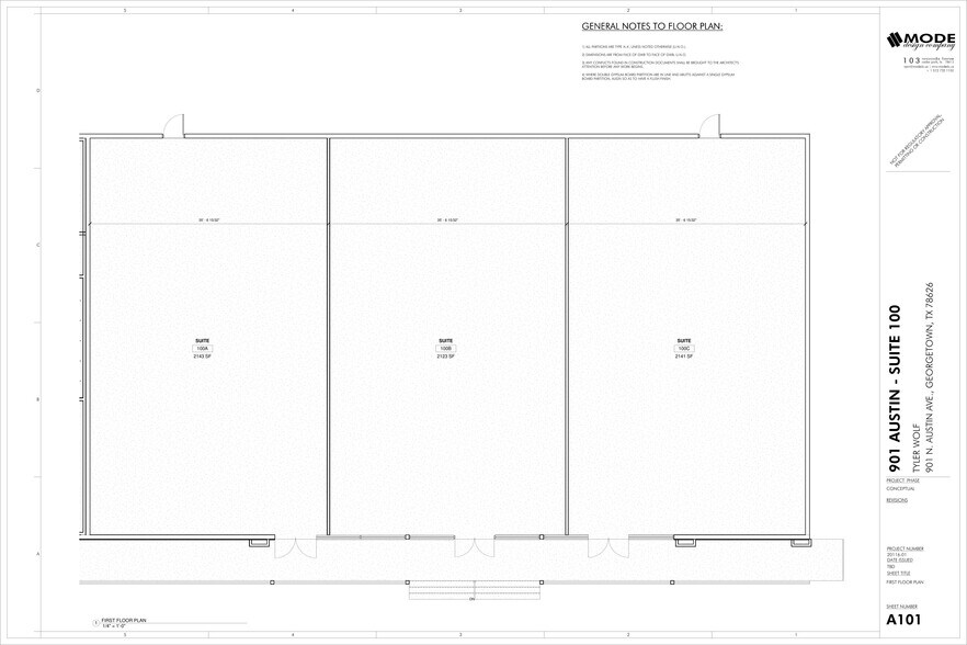 More Photos Of 901-905 N Austin Ave, Georgetown Storefront For Lease