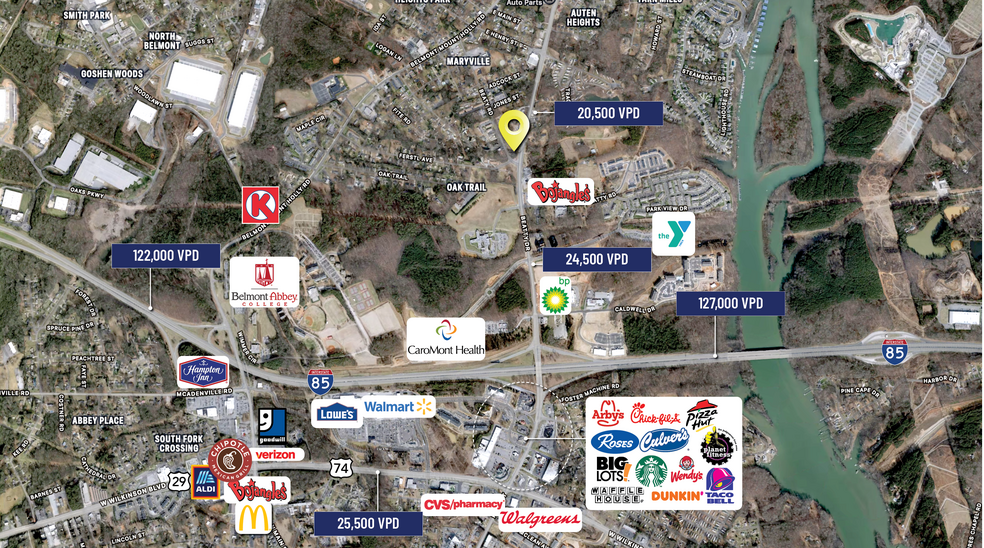 More Photos Of 305-309 Beatty Dr, Belmont Land For Lease