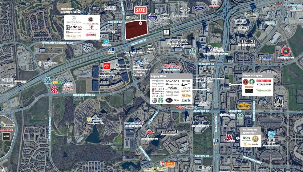 More Photos Of SH 121 & Legacy Drive, Frisco Land For Sale