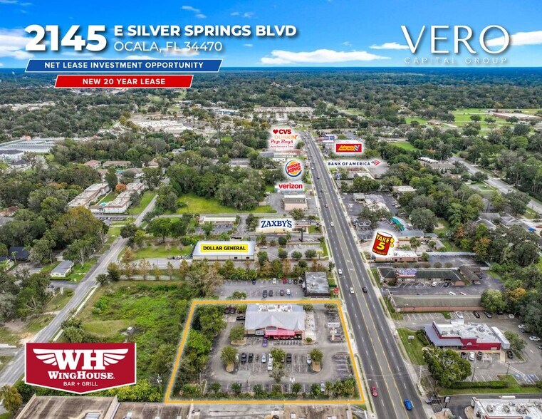 Primary Photo Of 2145 E Silver Springs Blvd, Ocala Restaurant For Sale