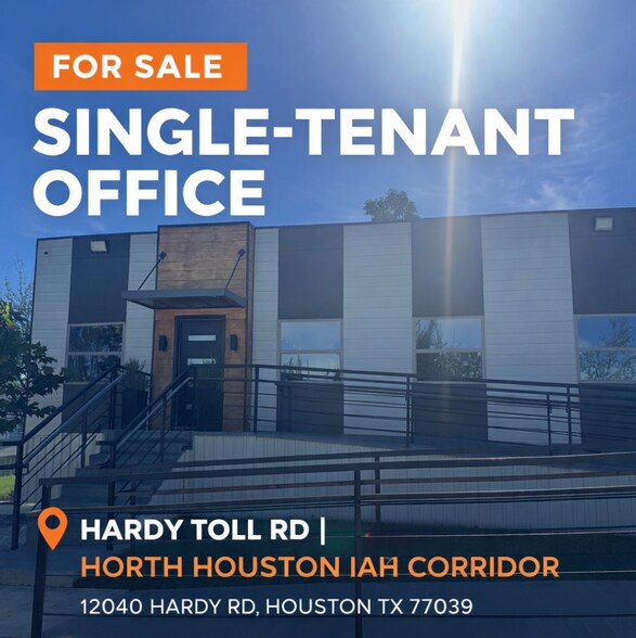 Primary Photo Of 12040 E Hardy Rd, Houston Office For Sale