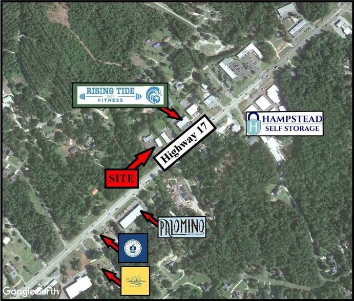 More Photos Of 16525 Us-17 Hwy N, Hampstead Freestanding For Lease