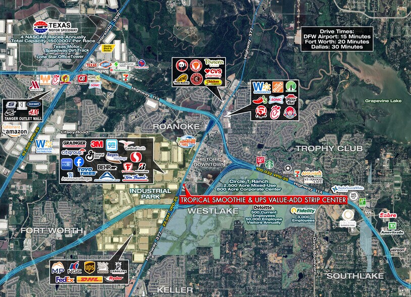 More Photos Of 720 S Highway 377, Roanoke Freestanding For Sale