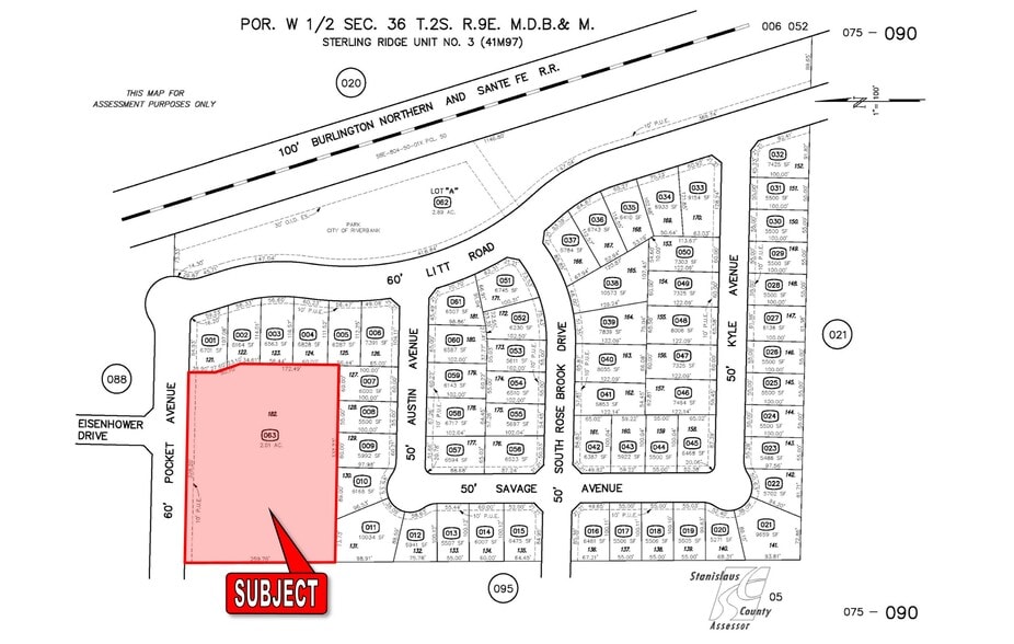 More Photos Of 3318 Pocket Ave, Riverbank Land For Sale