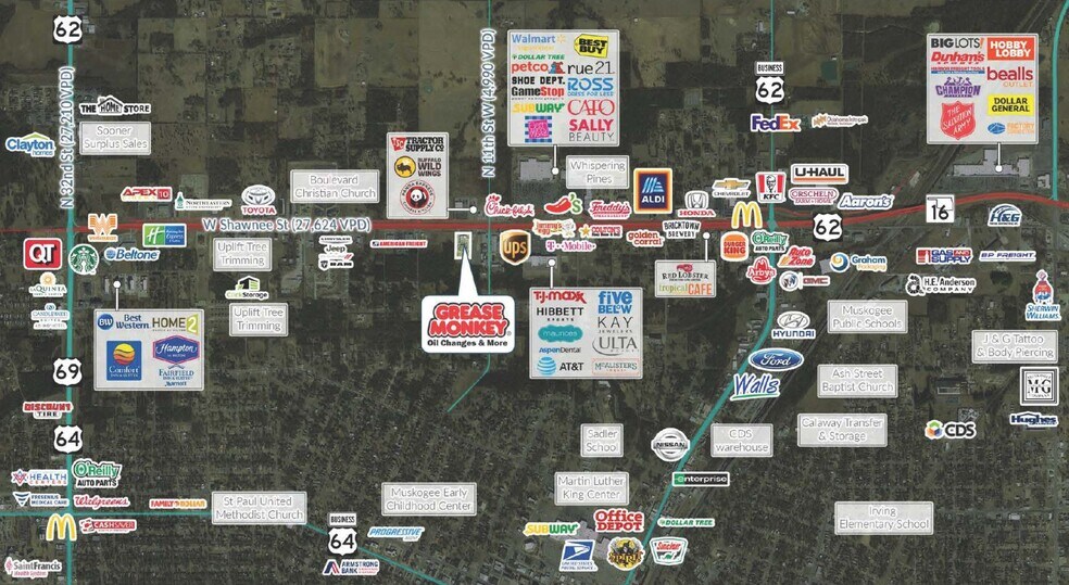 More Photos Of 1107-1111 W Shawnee St, Muskogee Auto Repair For Sale