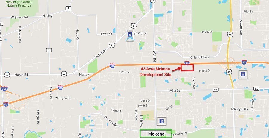 More Photos Of W 187th St & Wolf Rd, Mokena Land For Sale