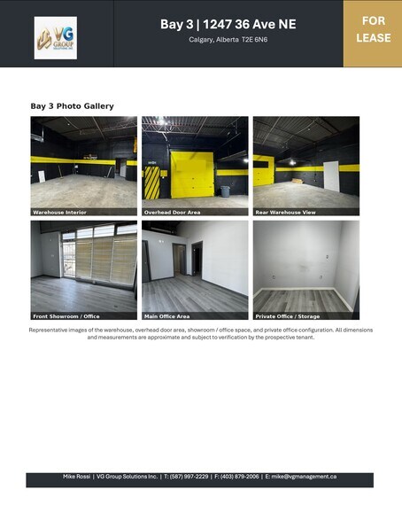More Photos Of 1247 36th Ave NE, Calgary Warehouse For Lease