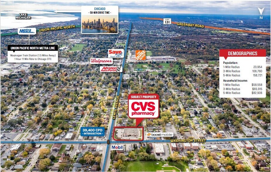 More Photos Of 10 S Lewis Ave, Waukegan Drugstore For Sale