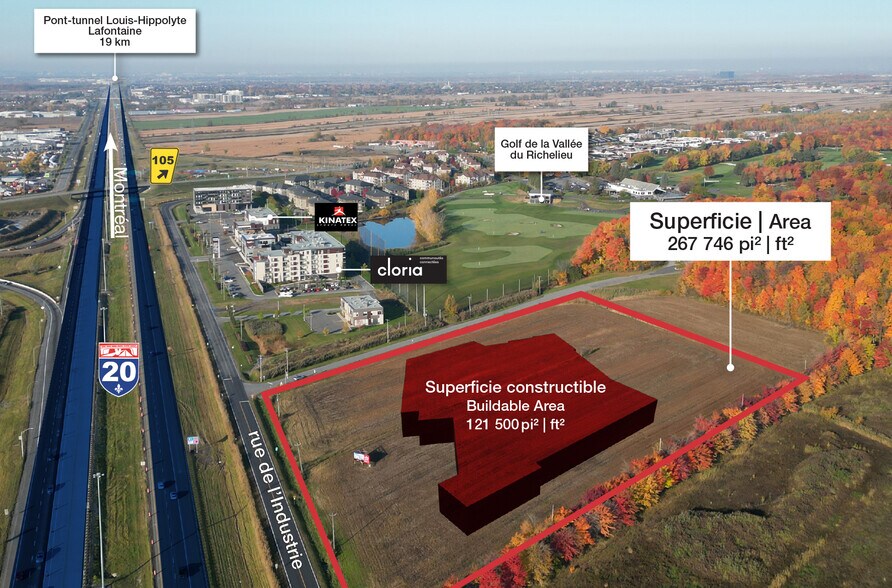 Primary Photo Of Rue De L'industrie, St-Mathieu-de-Beloeil Land For Sale