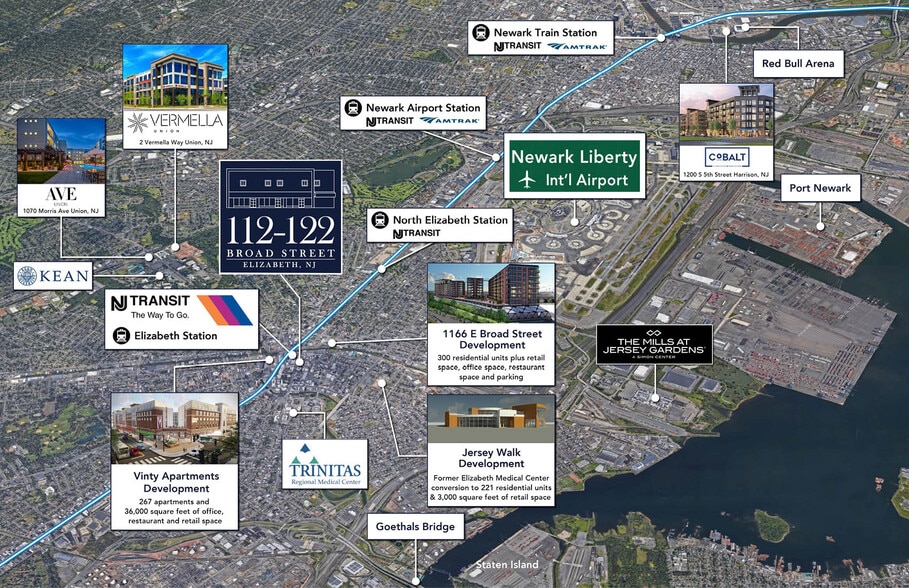 More Photos Of 112-122 Broad St, Elizabeth Storefront For Lease