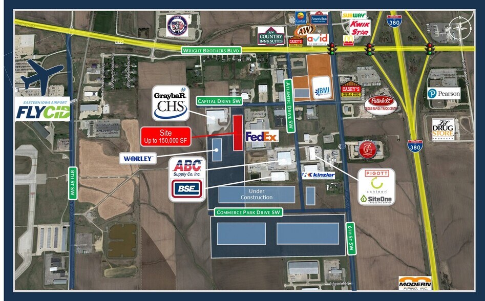 More Photos Of 1145 Capital Dr SW, Cedar Rapids Distribution For Lease