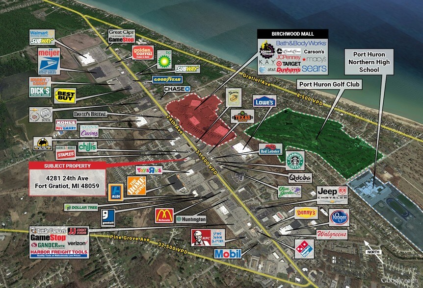 More Photos Of 4281 24th Ave, Fort Gratiot Freestanding For Lease