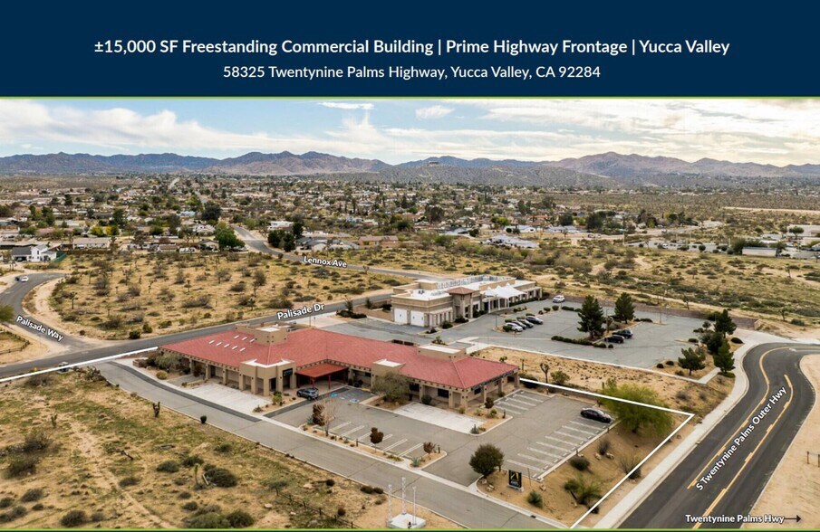 Primary Photo Of 58325 Twentynine Palms Hwy, Yucca Valley Freestanding For Lease