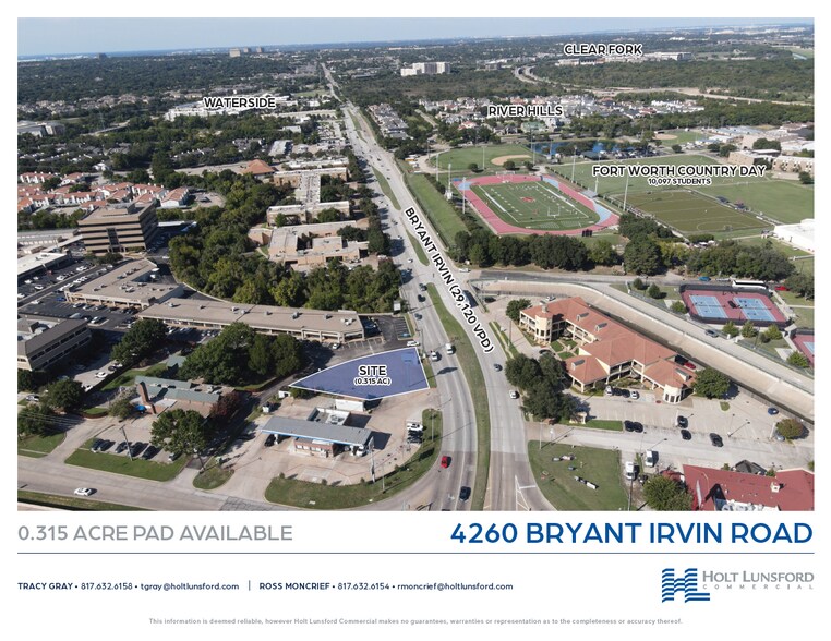 Primary Photo Of 4260 Bryant Irvin Rd, Benbrook Land For Sale