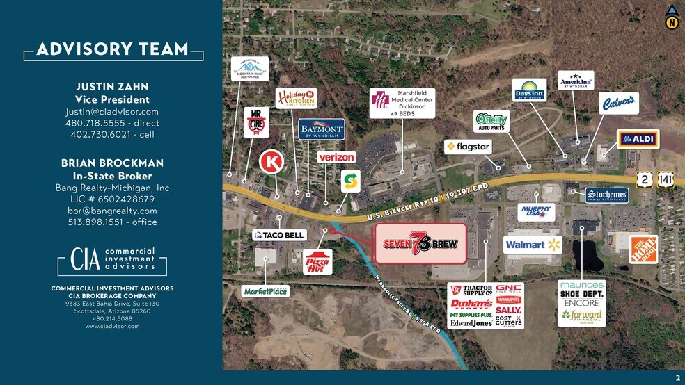 More Photos Of 100 Hydraulic Falls Rd, Iron Mountain Fast Food For Sale