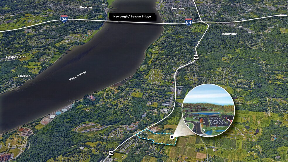 More Photos Of 5417 Route 9W, Newburgh Land For Sale
