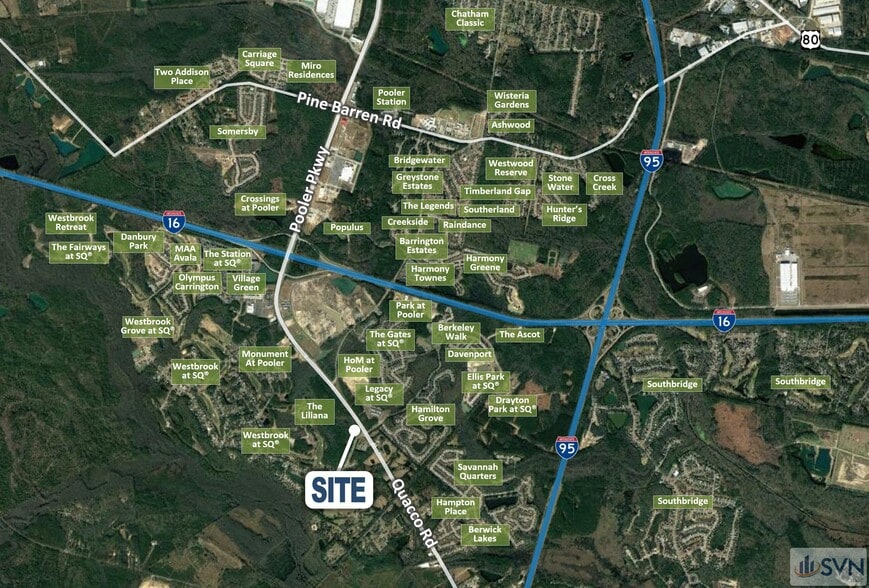 More Photos Of Quacco Rd & Easthaven Blvd, Pooler Land For Sale